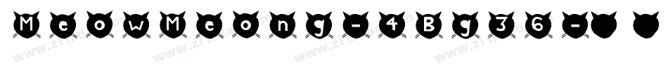 MeowMeong-4Bg36字体转换