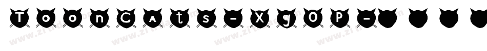 ToonCats-XgOP字体转换