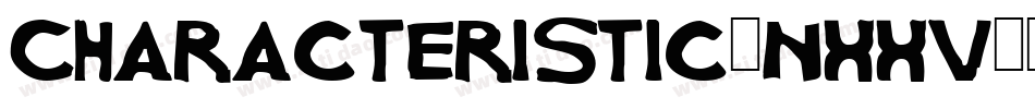 Characteristic-nXxV字体转换