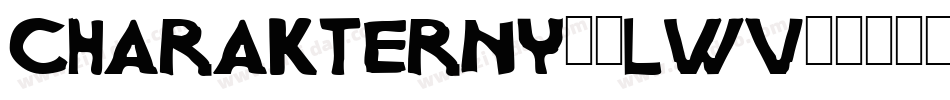 Charakterny-2Lwv字体转换
