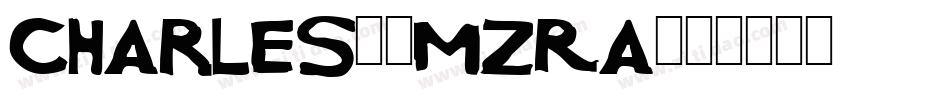 Charles-8MZRA字体转换