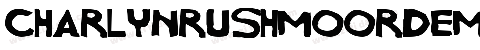 Charlynrushmoordemo-3zaaZ字体转换