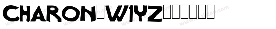 Charon-w1yz字体转换