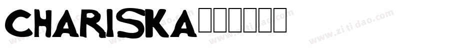 chariska字体转换