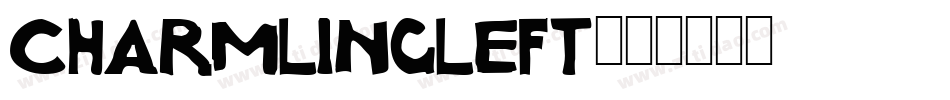 charmlingleft字体转换