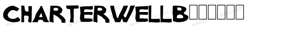 charterwellb字体转换