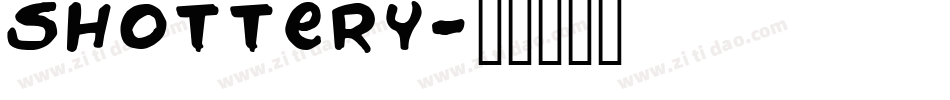 Shottery字体转换