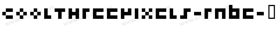 CoolThreePixels-Rn6e字体转换