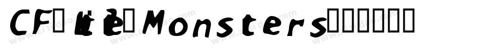 CF-Little-Monsters字体转换