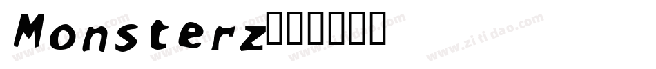 Monsterz字体转换