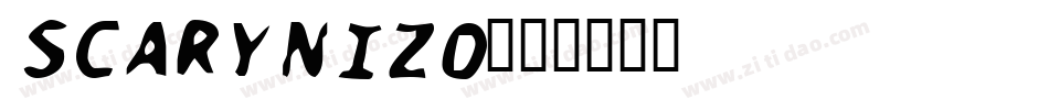 SCARYNIZO字体转换