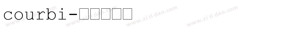 courbi字体转换