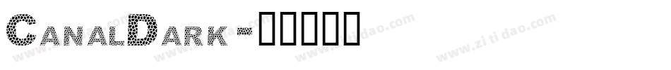 CanalDark字体转换