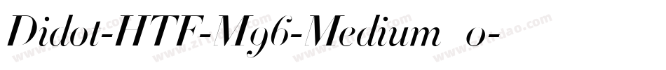 Didot-HTF-M96-Medium_0字体转换
