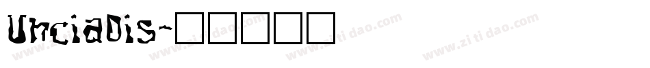 UnciaDis字体转换
