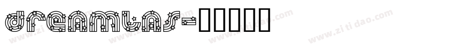 dreamlas字体转换