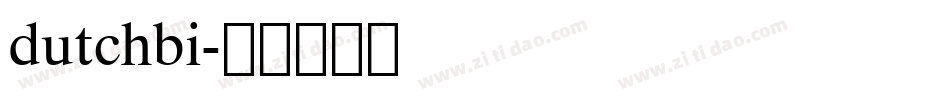 dutchbi字体转换