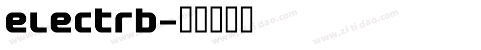 electrb字体转换