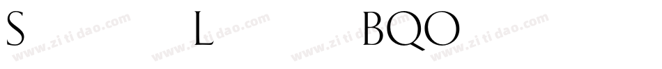 SchneiderLibrettoBQO字体转换