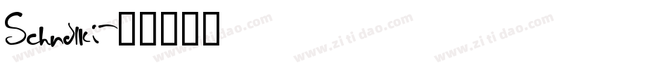 Schndlki字体转换