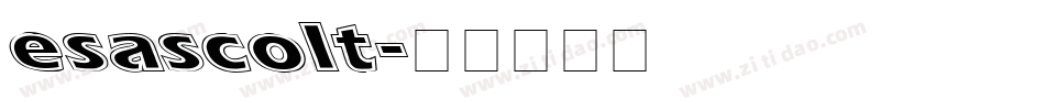 esascolt字体转换