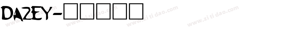 Dazey字体转换