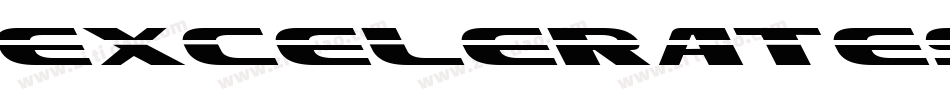 ExcelerateStraight-1BLB字体转换