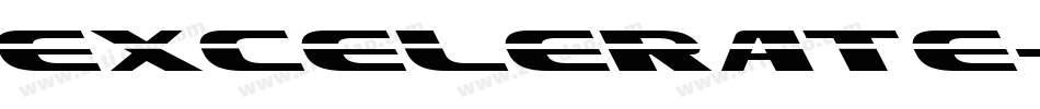 excelerate字体转换