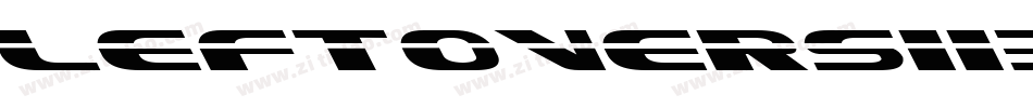 leftoversII3字体转换