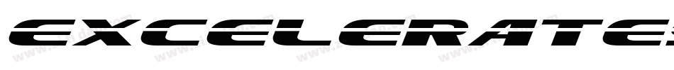 ExcelerateStraight-1BLB字体转换