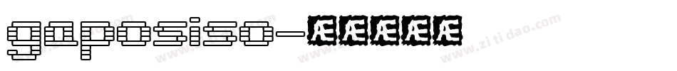 gaposiso字体转换