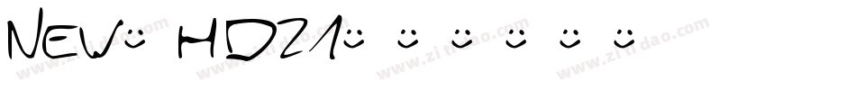 New_HD21字体转换