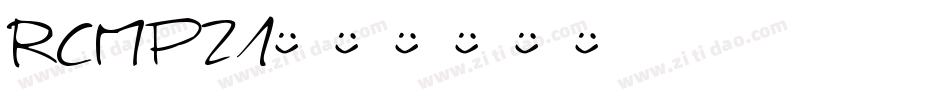 RCMP21字体转换