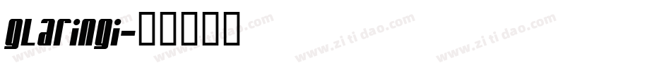 glaringi字体转换