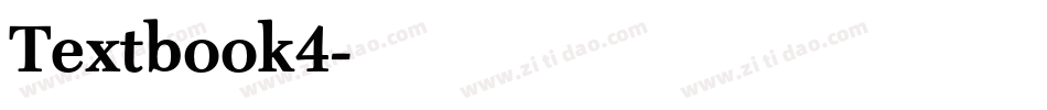 Textbook4字体转换
