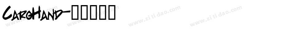 CaroHand字体转换