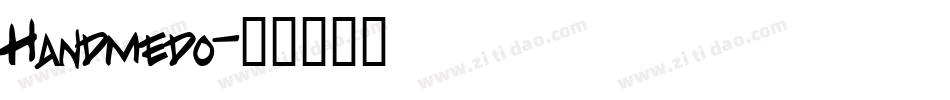 Handmedo字体转换