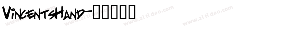 VincentsHand字体转换