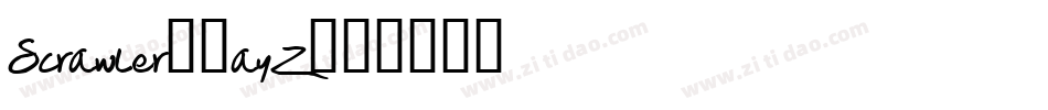 Scrawler-1ayZ字体转换