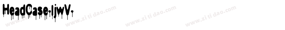 HeadCase-ljwV字体转换