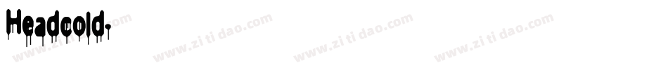 Headcold字体转换