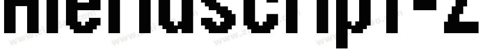 Aleriascript-Z67Z字体转换