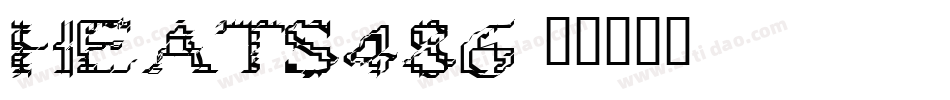 HEATS486字体转换
