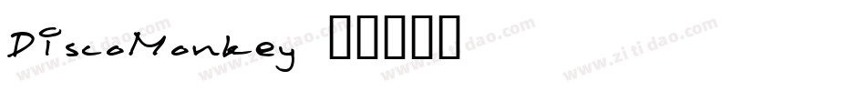 DiscoMonkey字体转换