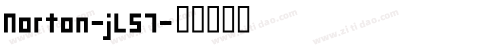 Norton-jL57字体转换