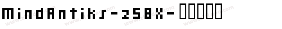 MindAntiks-z58X字体转换