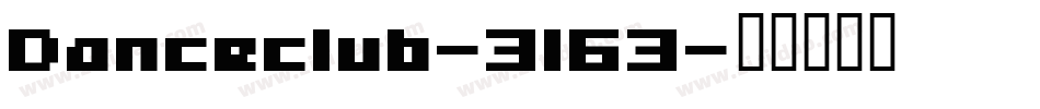 Danceclub-3l63字体转换