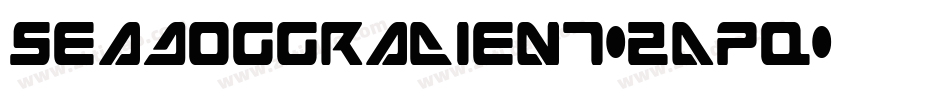 SeaDogGradient-ZApq字体转换