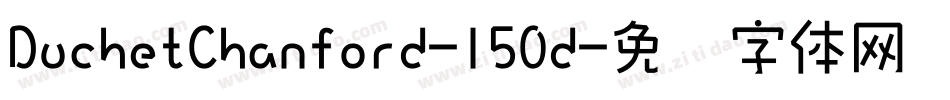 DuchetChanford-l50d字体转换