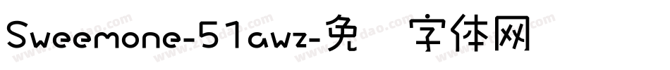 Sweemone-51awz字体转换